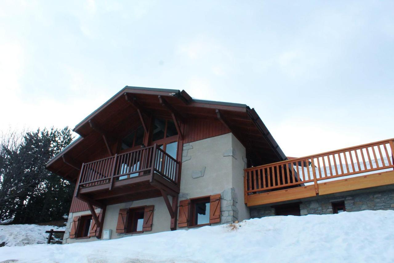 Chalet La Plagne Montalbert Pied Des Pistes 外观 照片