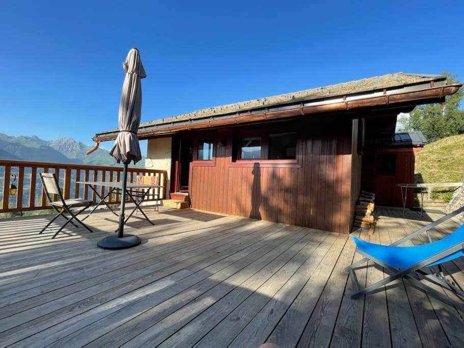 Chalet La Plagne Montalbert Pied Des Pistes 外观 照片