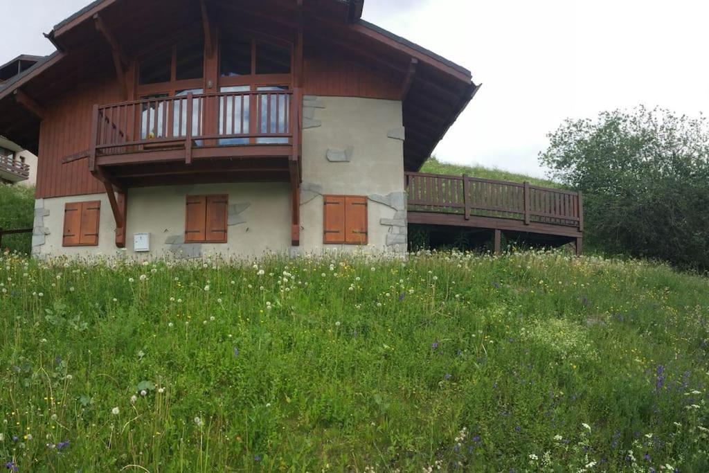 Chalet La Plagne Montalbert Pied Des Pistes 外观 照片