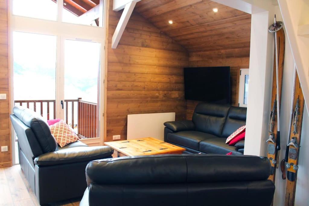Chalet La Plagne Montalbert Pied Des Pistes 外观 照片
