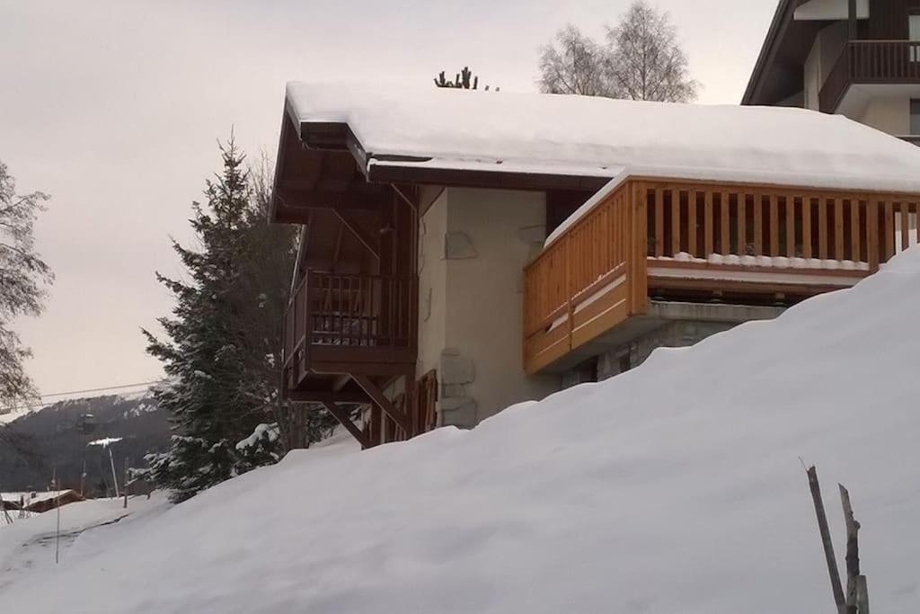 Chalet La Plagne Montalbert Pied Des Pistes 外观 照片