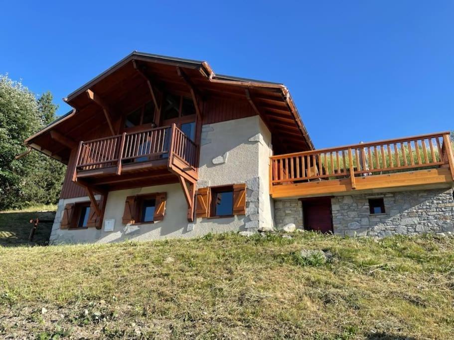 Chalet La Plagne Montalbert Pied Des Pistes 外观 照片
