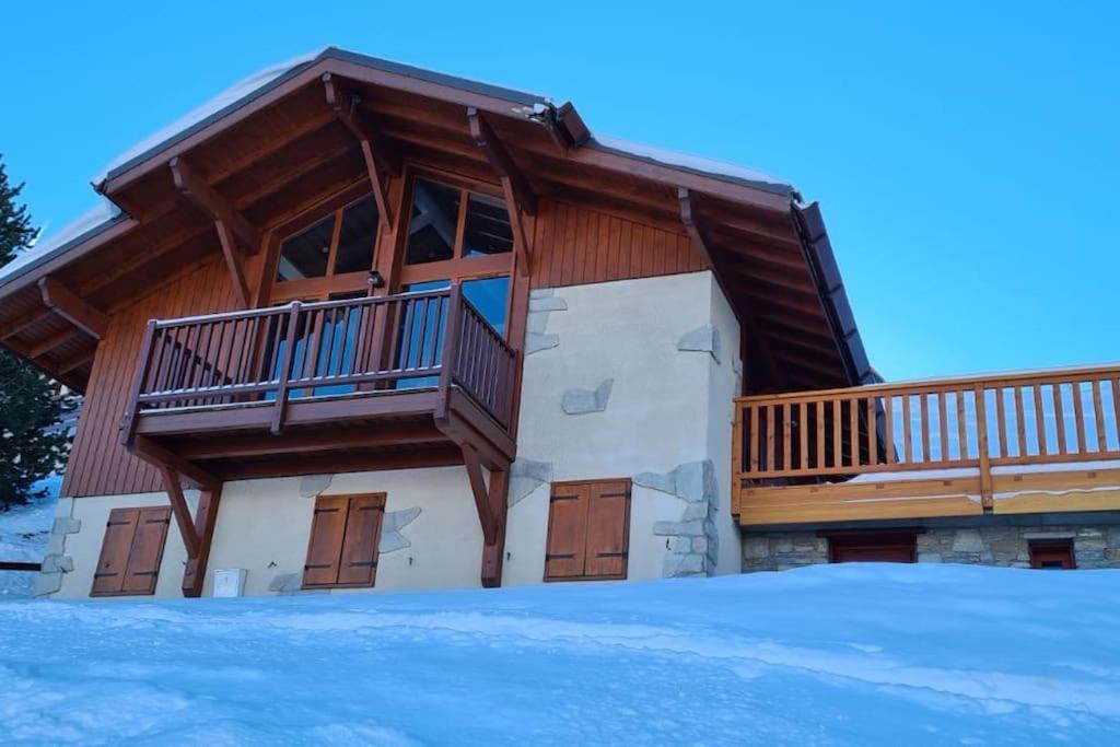 Chalet La Plagne Montalbert Pied Des Pistes 外观 照片