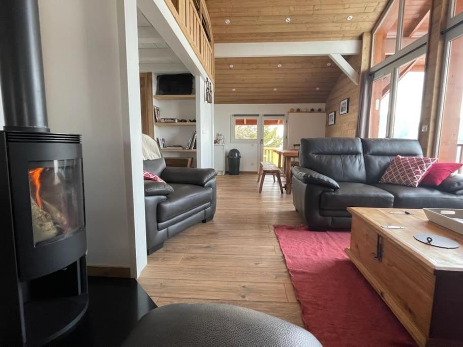 Chalet La Plagne Montalbert Pied Des Pistes 外观 照片