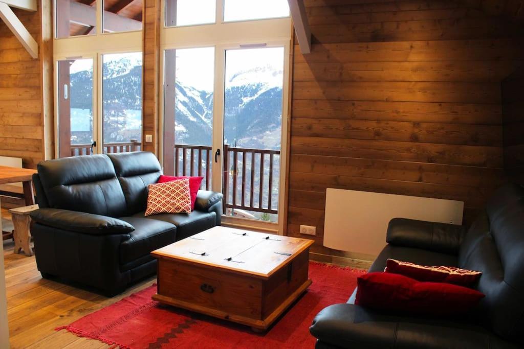 Chalet La Plagne Montalbert Pied Des Pistes 外观 照片
